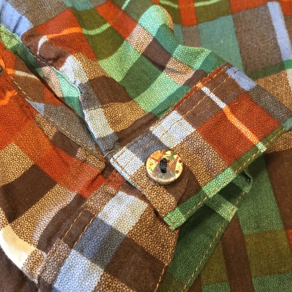 Urban Mangoz Plaid Shirt Dress L - Picture 3 of 9